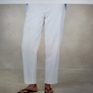 Banana Republic White Mid-Rise Barrel Jean Size 20